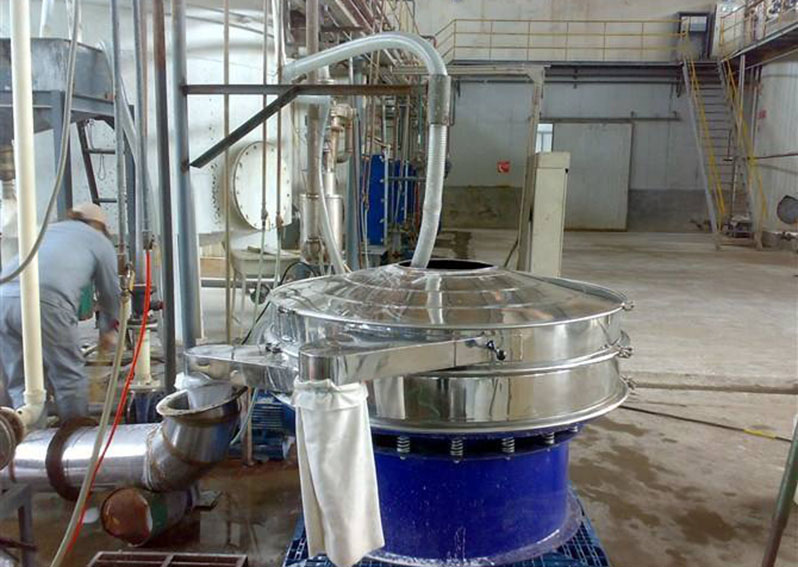 無塵投料液體過濾旋振篩