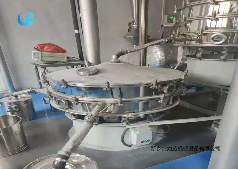 氧化鋁篩選超聲波旋振篩使用現場