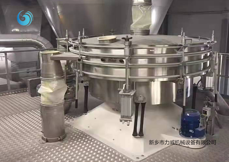 土豆粉篩選不銹鋼搖擺篩使用現場