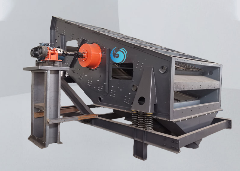 機制砂篩選布料器振動篩