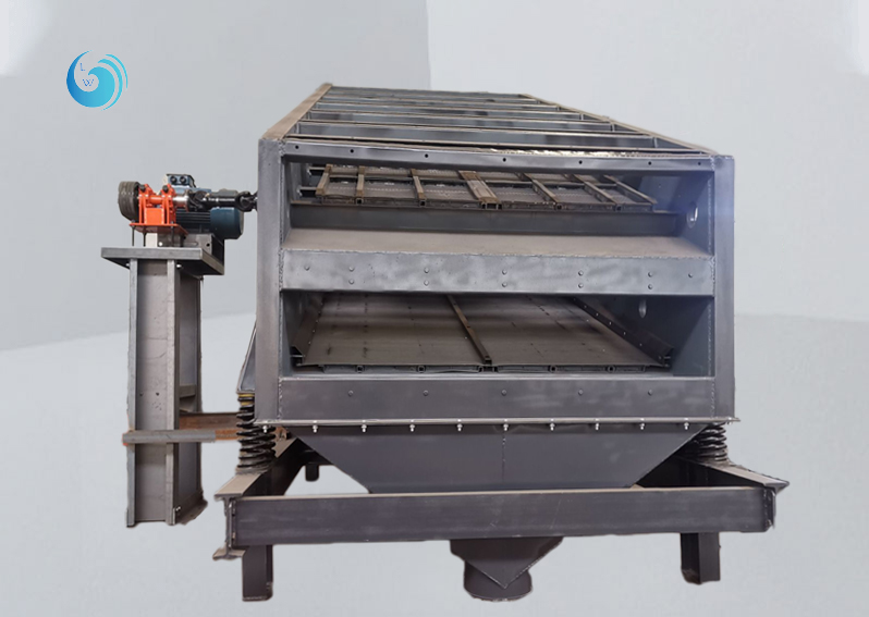 機制砂篩選布料器振動篩