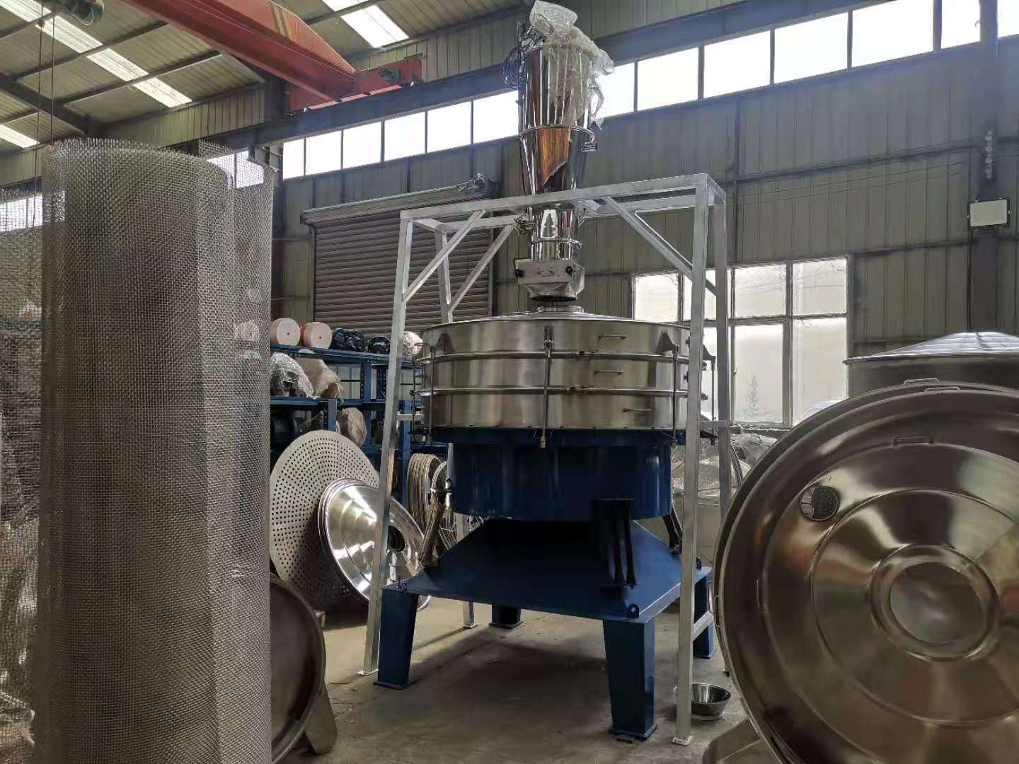 關于酵母粉粉末篩選振動篩選擇要求