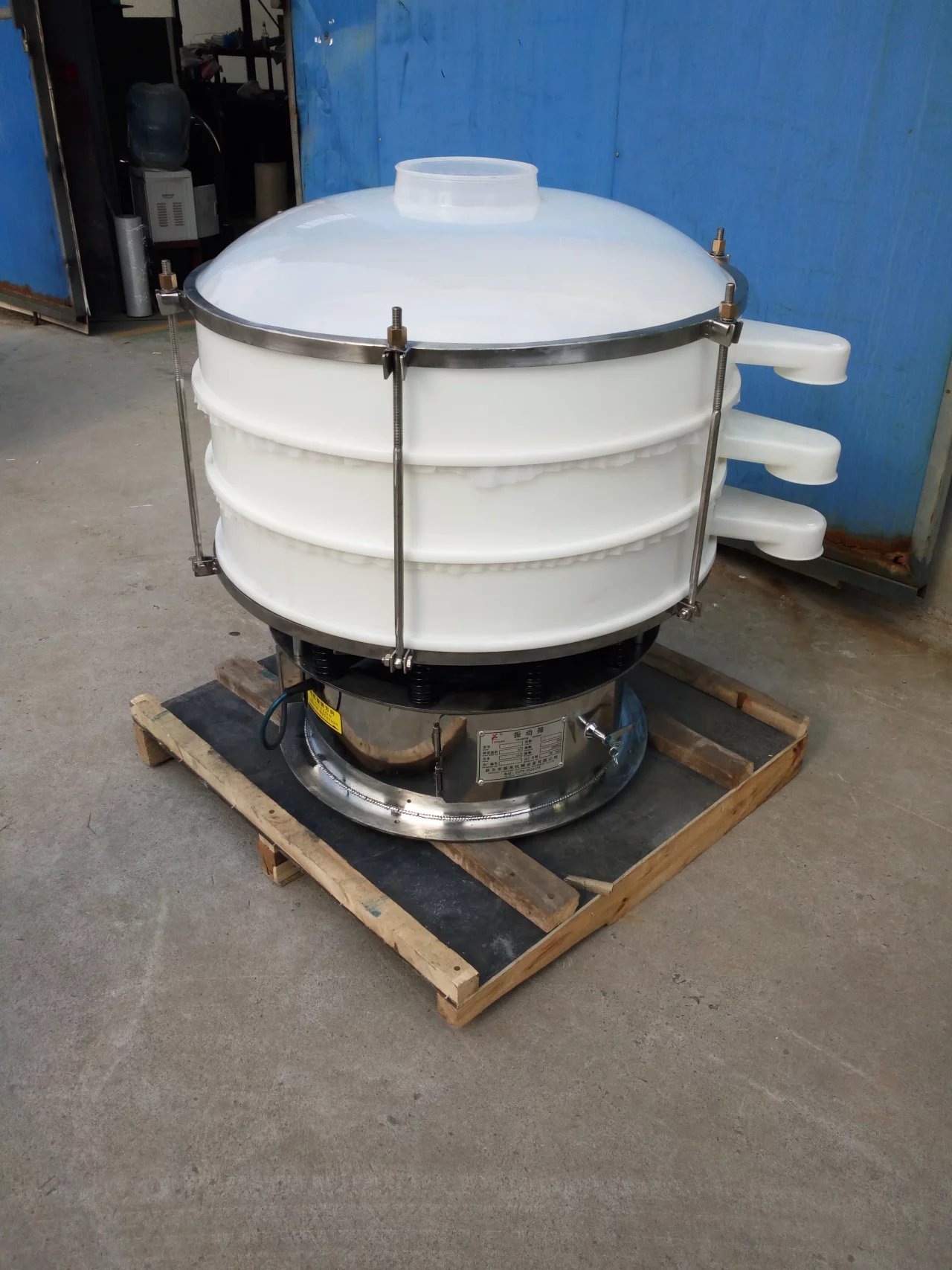 腐蝕物料用塑料旋振篩優勢