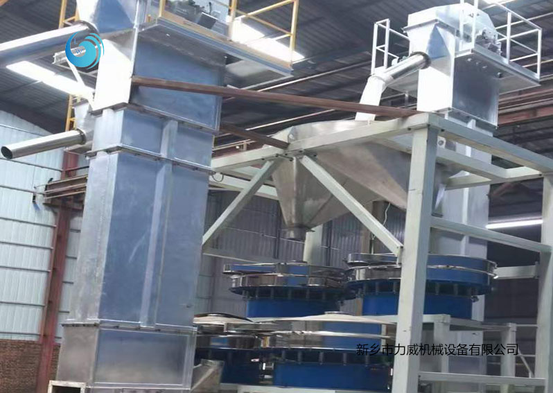 光伏砂篩選輸送不銹鋼提升機(jī)旋振篩