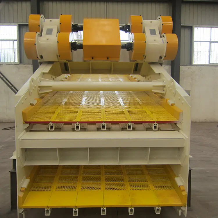 砂石水洗過后用幾層脫水振動篩