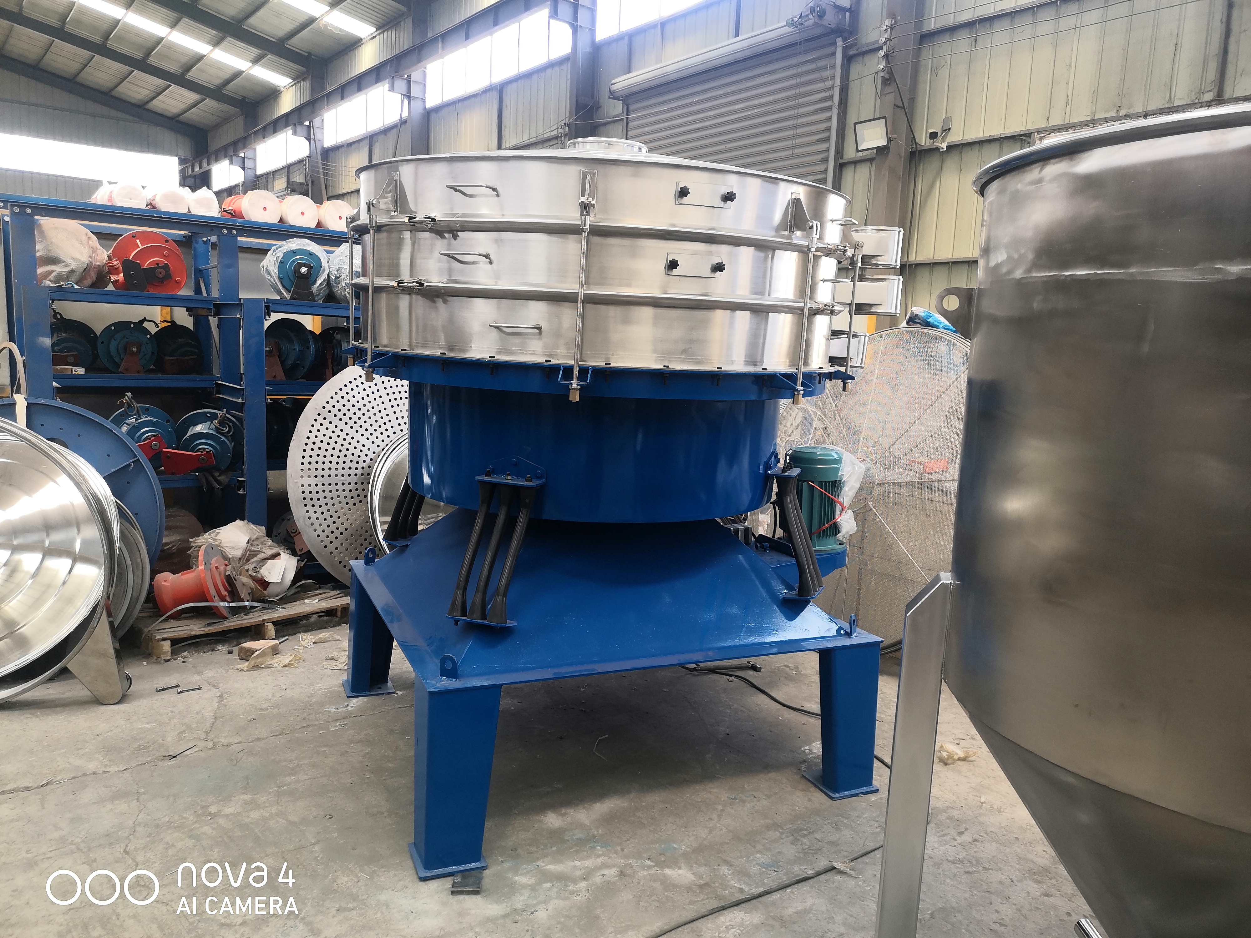 化工粉體篩選振動篩要求